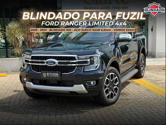 FORD RANGER 3.0 V6 TURBO DIESEL CD LIMITED 4X4 AUTOMÁTICO